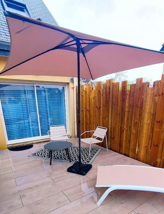 Pleurtuit Appartement Cosy, Detente Avec Terrasse מראה חיצוני תמונה